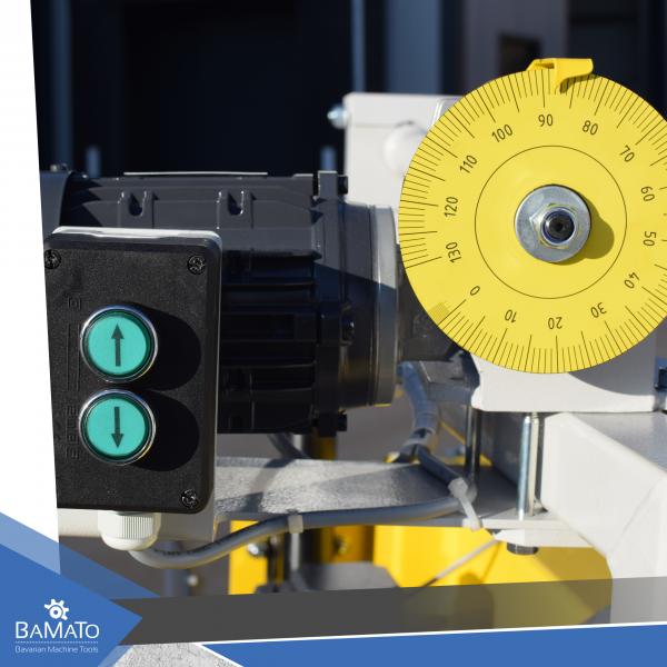 BAMATO Block bandsaw BBSW-600 with 4,6m roller conveyor